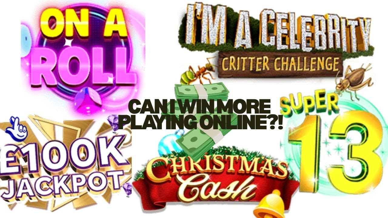 I Tried All New National Lottery Instant Win Online Games With £35- Discover how much I won!