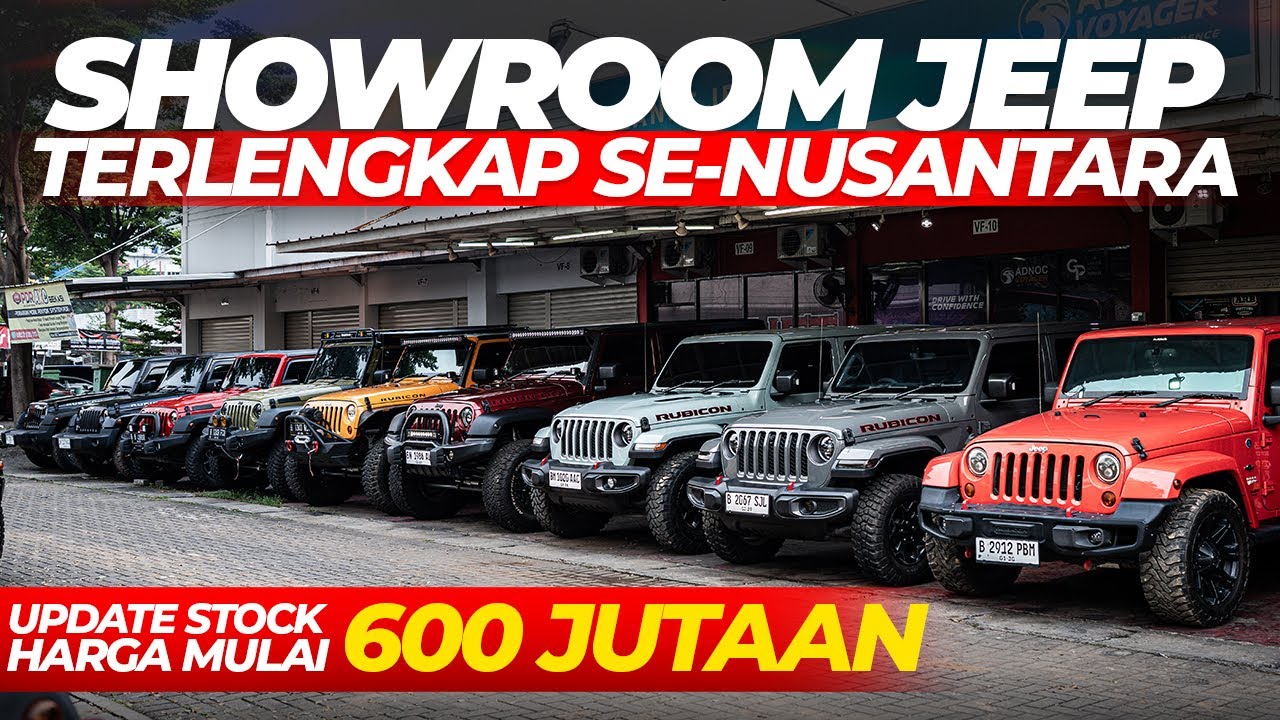 SHOWROOM RUBICON TERLENGKAP DI INDONESIA