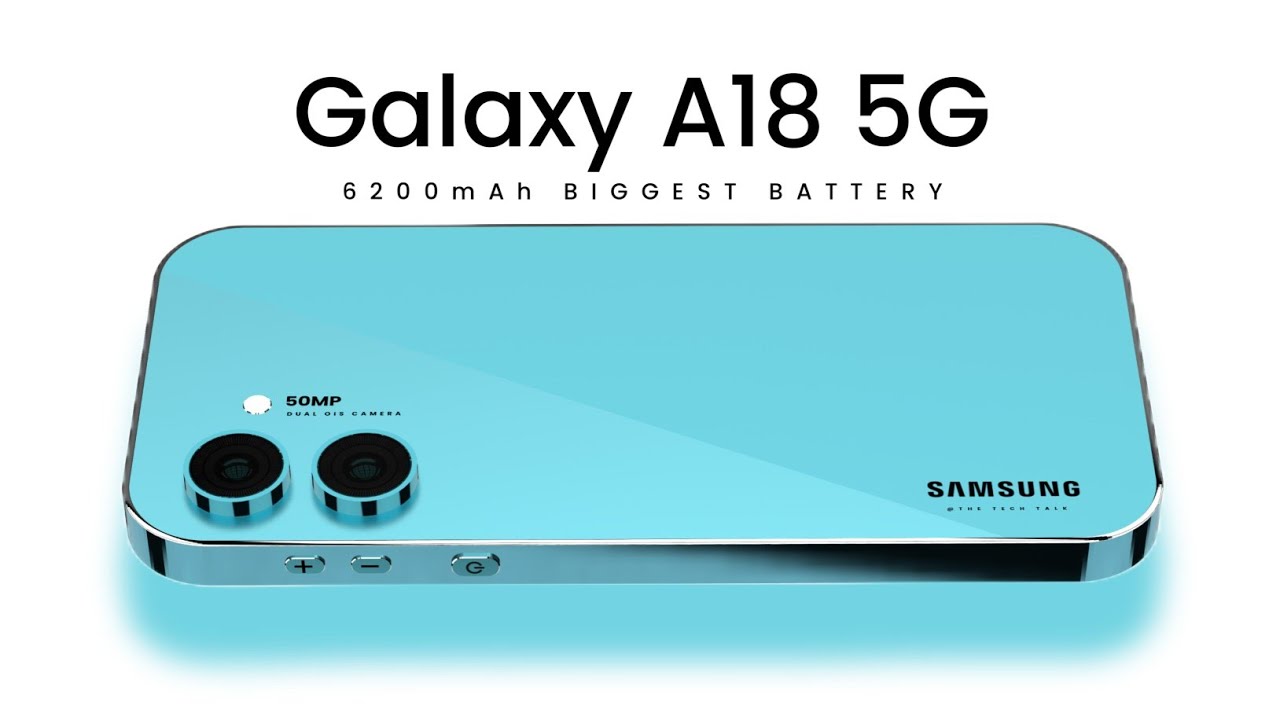 Samsung A18 5G - 50MP 4K Camera | Exynos 1380  | 6200mAh Battery | 256GB Storage //Galaxy A18
