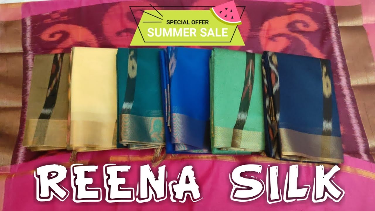 Ikkat Cotton Sarees | REENA SILK
