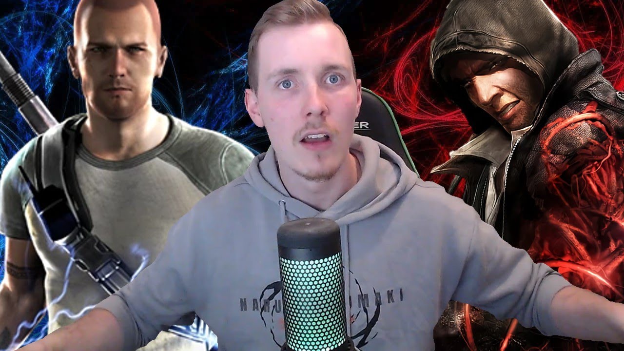 ELECTROKENESIS VS BLACKLIGHT VIRUS - Cole MacGrath Vs Alex Mercer - DEATH BATTLE! - Reaction