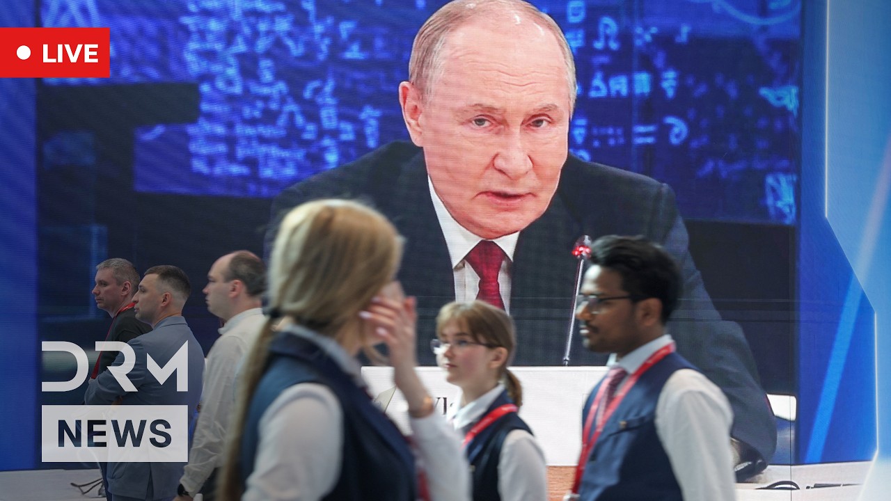 LIVE: Russian President Putin Delivers Keynote at St. Petersburg International Economic Forum | AC1G