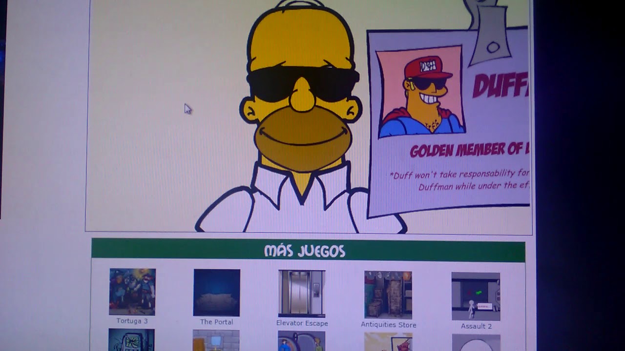 homer simpson saw game game over