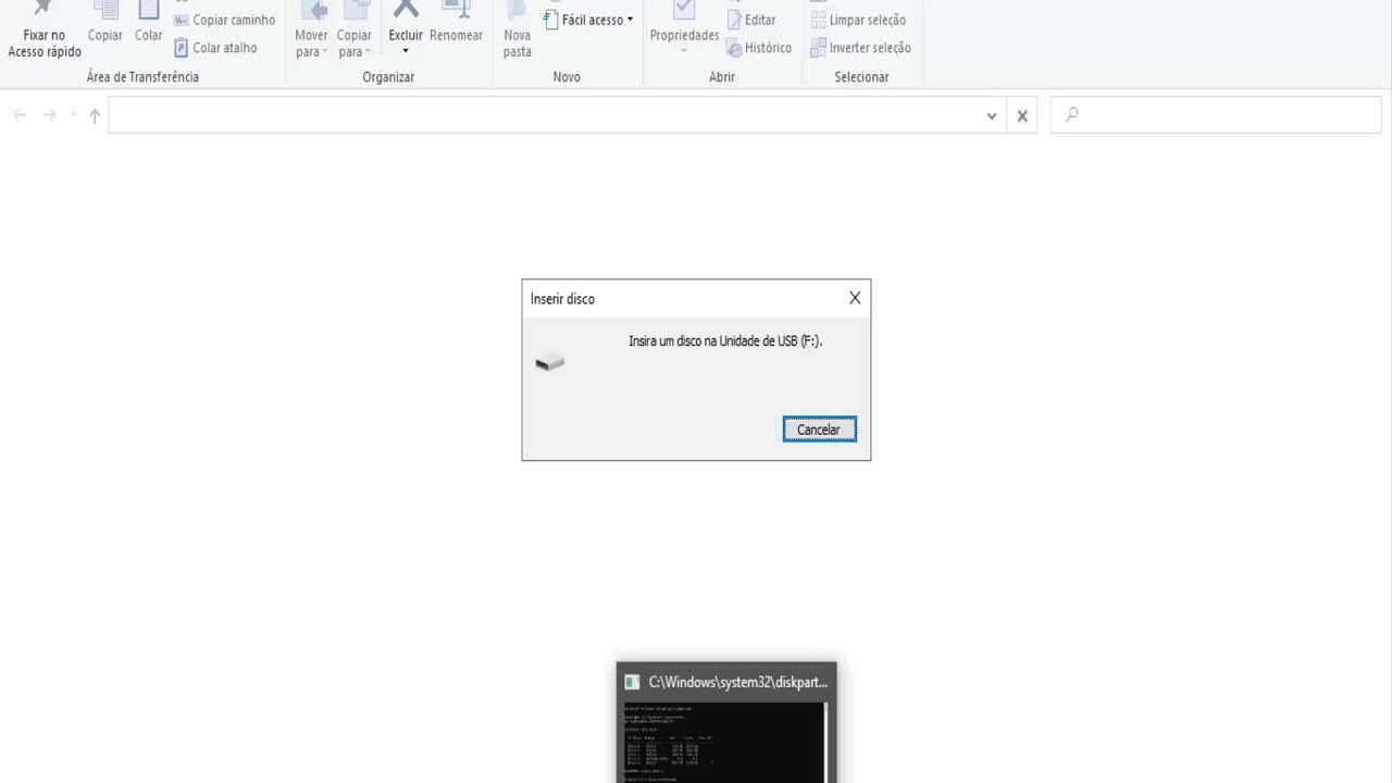 Como formatar um pendrive ou HD pelo CMD (Prompt de comando),verificar e recuperar disco corrompido.