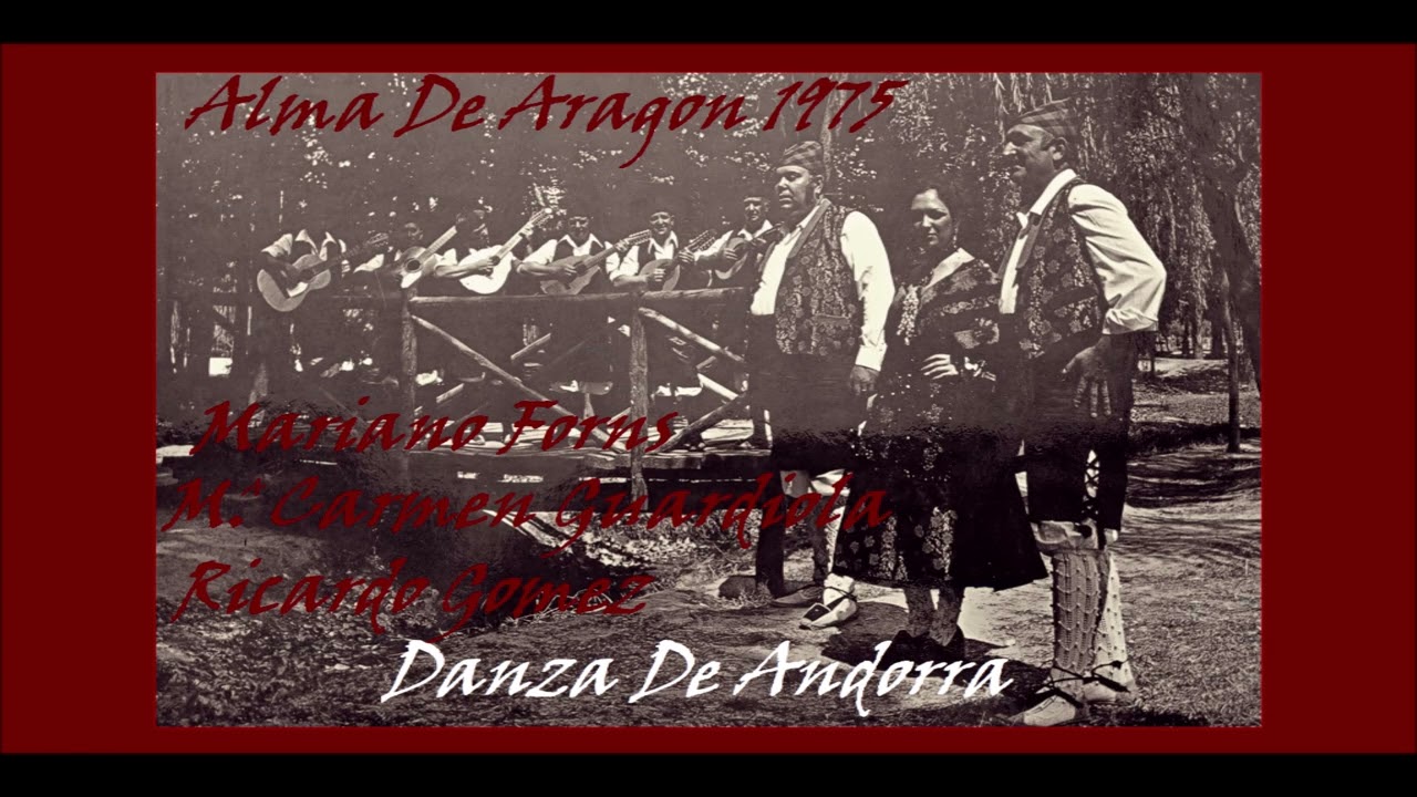 DANZA DE ANDORRA .  ALMA DE ARAGON .  1975 .
