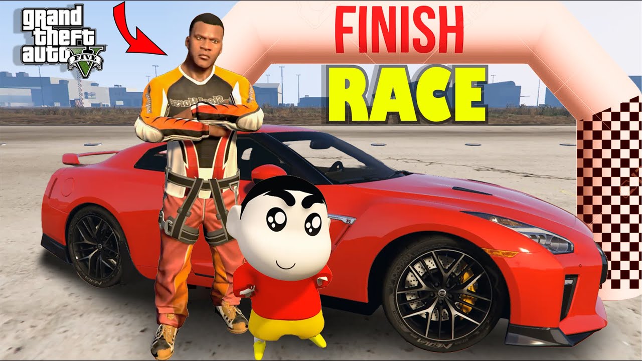 GTA 5 : SHINCHAN AND FRANKLIN BECOMES BIGGEST CAR RACERS IN GTA 5 | MALAYALAM | ROLEPLAY |
