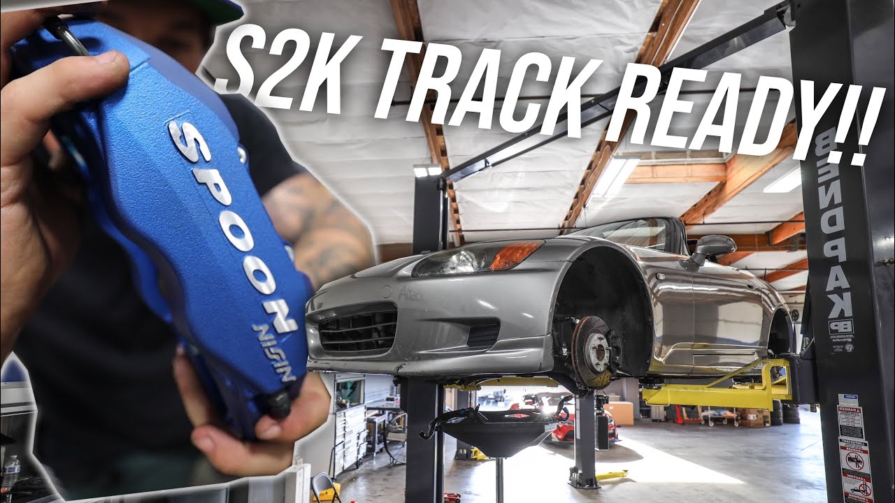THE S2000 IS TRACK READY | SPOON BRAKES INSTALL, JDM WHEELS, & MORE! | S2000 BUILD SERIES EP. 4