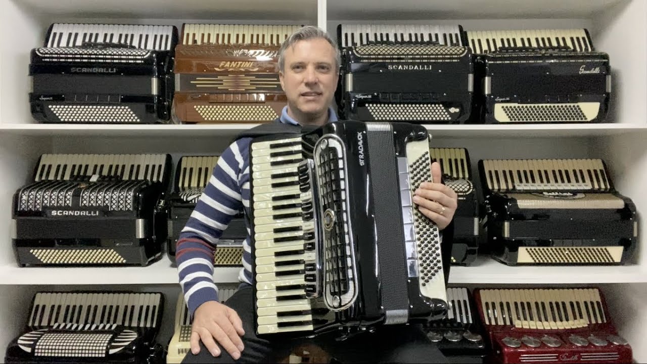 Acordeon Stradavox Cassoto Duplo Quarta Oitavada 49 cm - Jeferson Oliveira