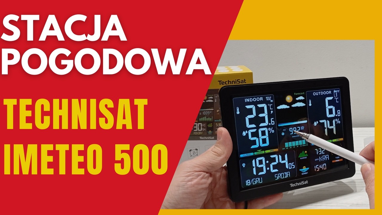 Stacja Pogodowa TechniSat IMETEO 500 - recenzja