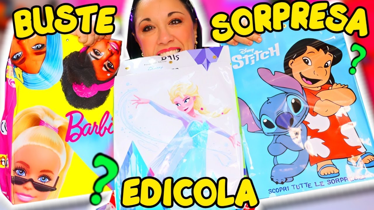 Apro BUSTE SORPRESA dell'EDICOLA! iolanda sweets