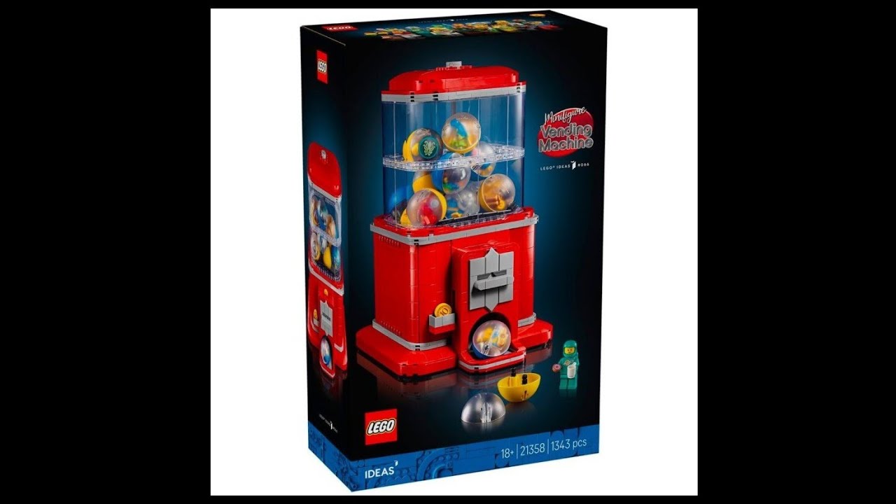 Lego 21358 Spielzeugautomat mit Minifiguren Unboxing