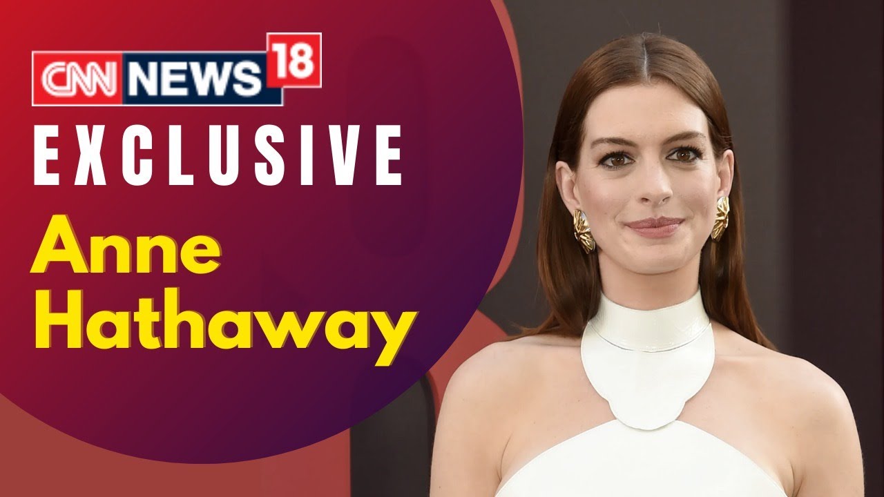 Anne Hathaway Interview |  Star Talks About Yoga & India | Jared Leto | WeCrashed | Apple Tv+