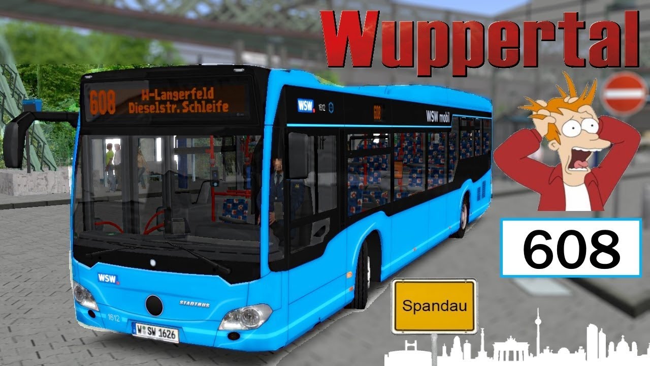 OMSI 2 [60 FPS] - WUPPERTAL 608 - Die BESTE LINIE! - Let's Play Omsi 2 [#543]
