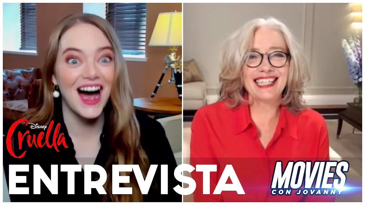 CRUELLA: ENTREVISTA CON EMMA STONE Y EMMA THOMPSON EN ESPAÑOL (SUBTITULADA)