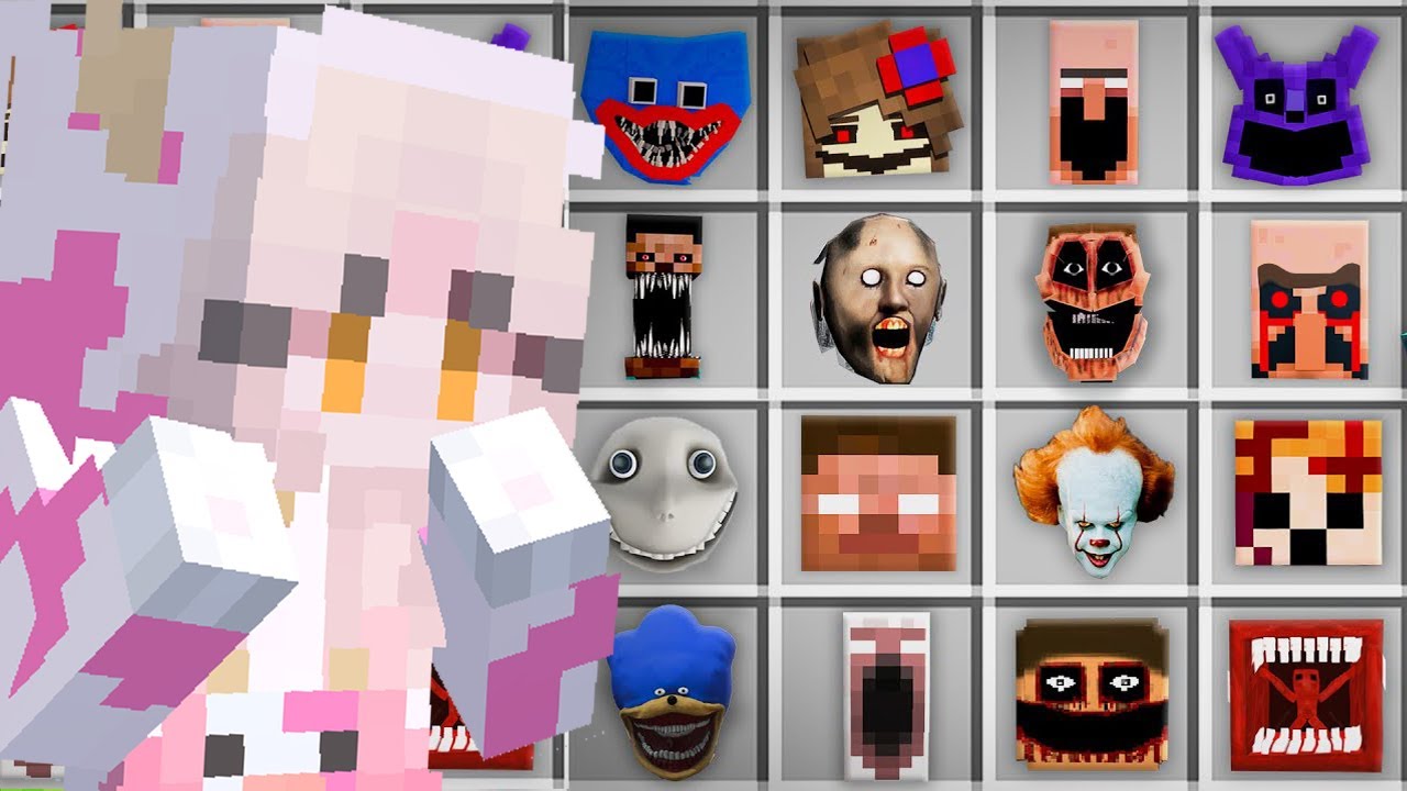 MOMON & ATUN MASUK KE SEKOLAH HORROR YANG BANYAK MONSTERNYA di MINECRAFT @BANGJBLOX