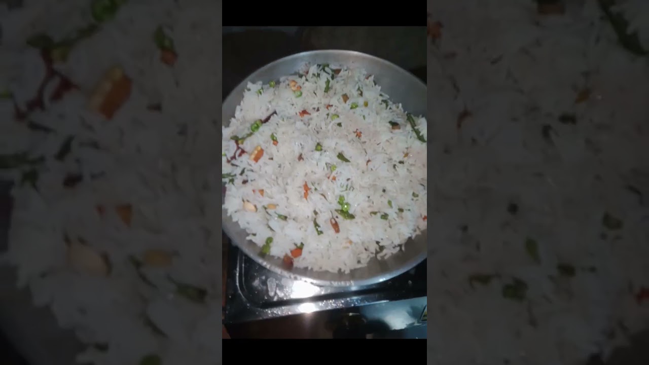  ঝরঝরে ফ্রাইডরাইস আর চিকেন কষা রেসিপি 😋#রেসিপি #ফ্রাইডরাইস #ফরইউ #হাইলাইট 