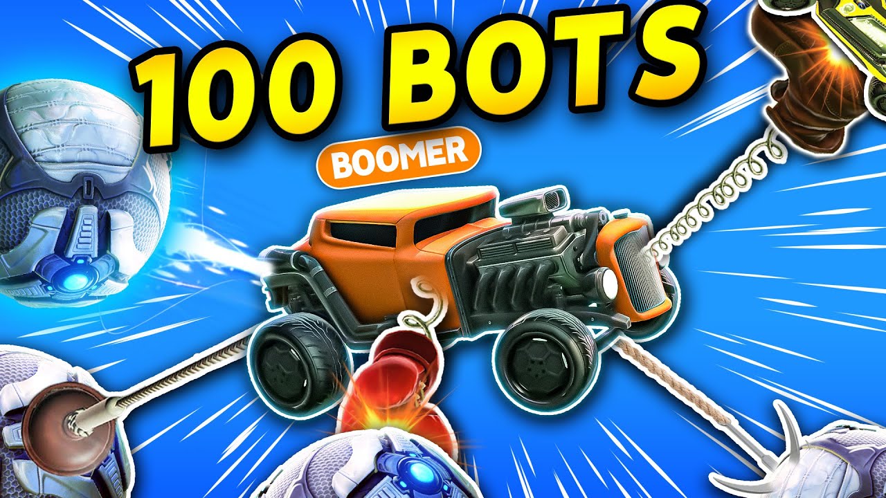 I gave 100 bots RANDOM ITEMS... VERY bad idea...