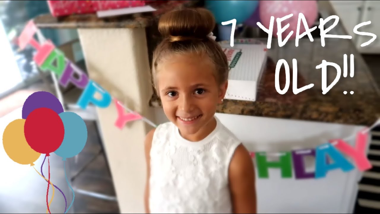 SHE GETS SPOILED on her 7th BIRTHDAY! / HALLIE TURNS 7 YEARS OLD! / BIRTHDAY BASH