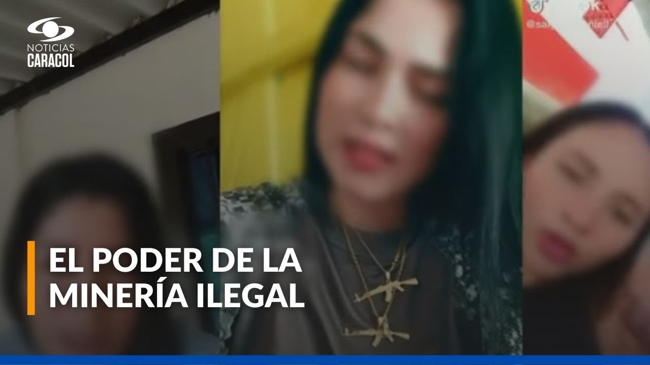 El poder de tres mujeres y su importancia en la minería ilegal en Antioquia