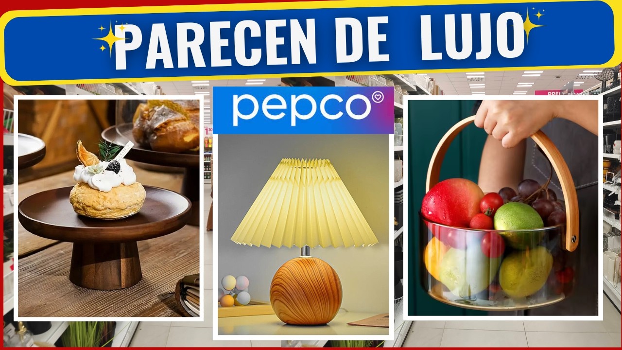 PEPCO 20 novedades que parecen de LUJO ✨🤑(pero son barat&iacute;simas)