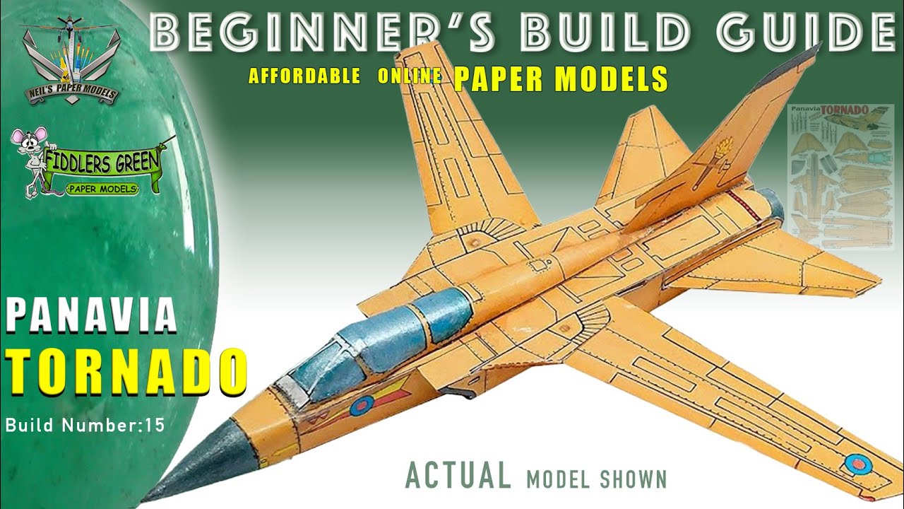 BEGINNERS GUIDE - HOW TO BUILD FIDDLERS GREEN MODEL   PANAVIA TORNADO