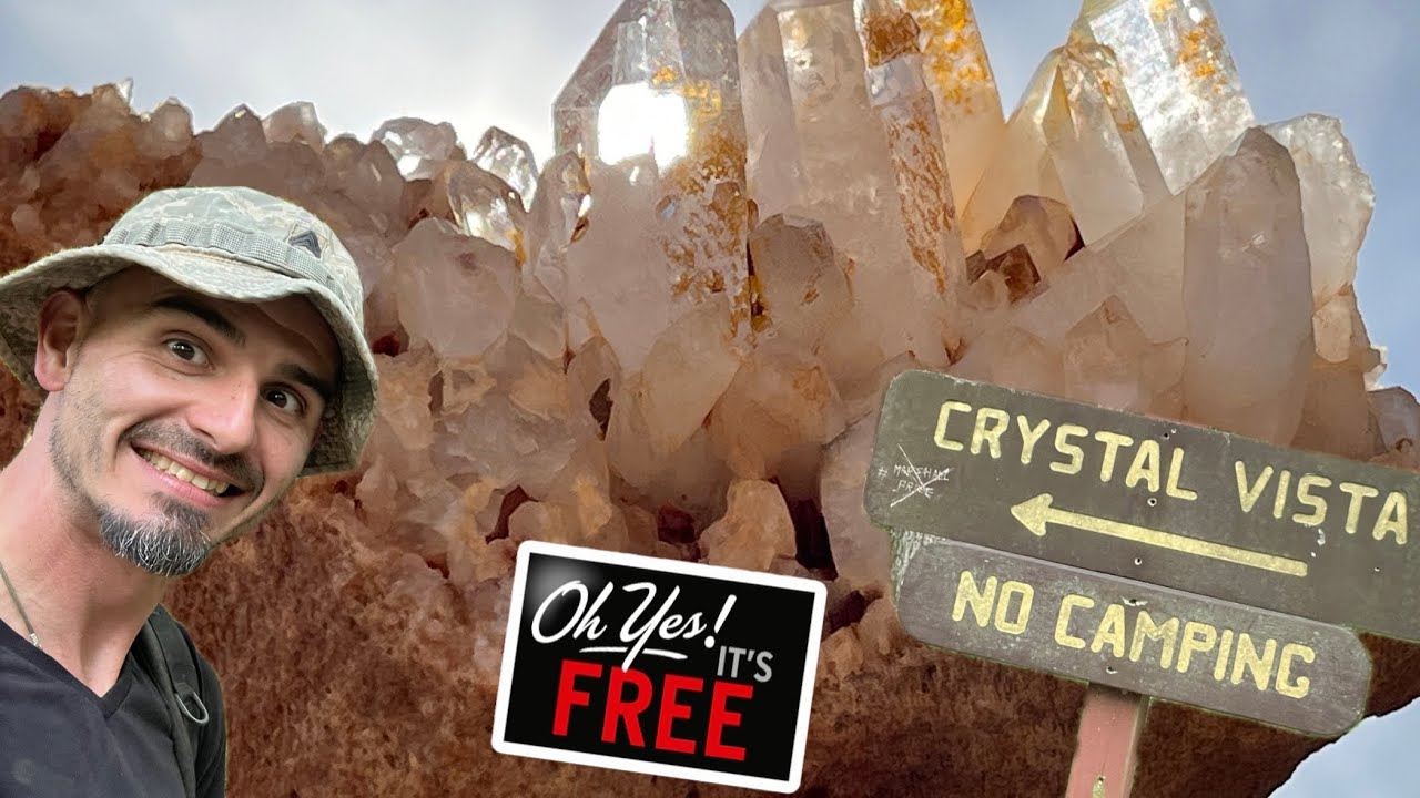 Crystal Vista | Free Rockhounding Arkansas | What can you expect to find?
