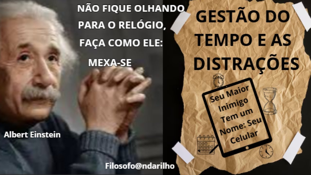 O TEMPO NÃO PERDOA: O que acontece enquanto você se distrai? | Filósofo Andarilho