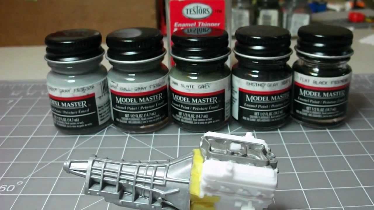 Question about mixing enamel paints