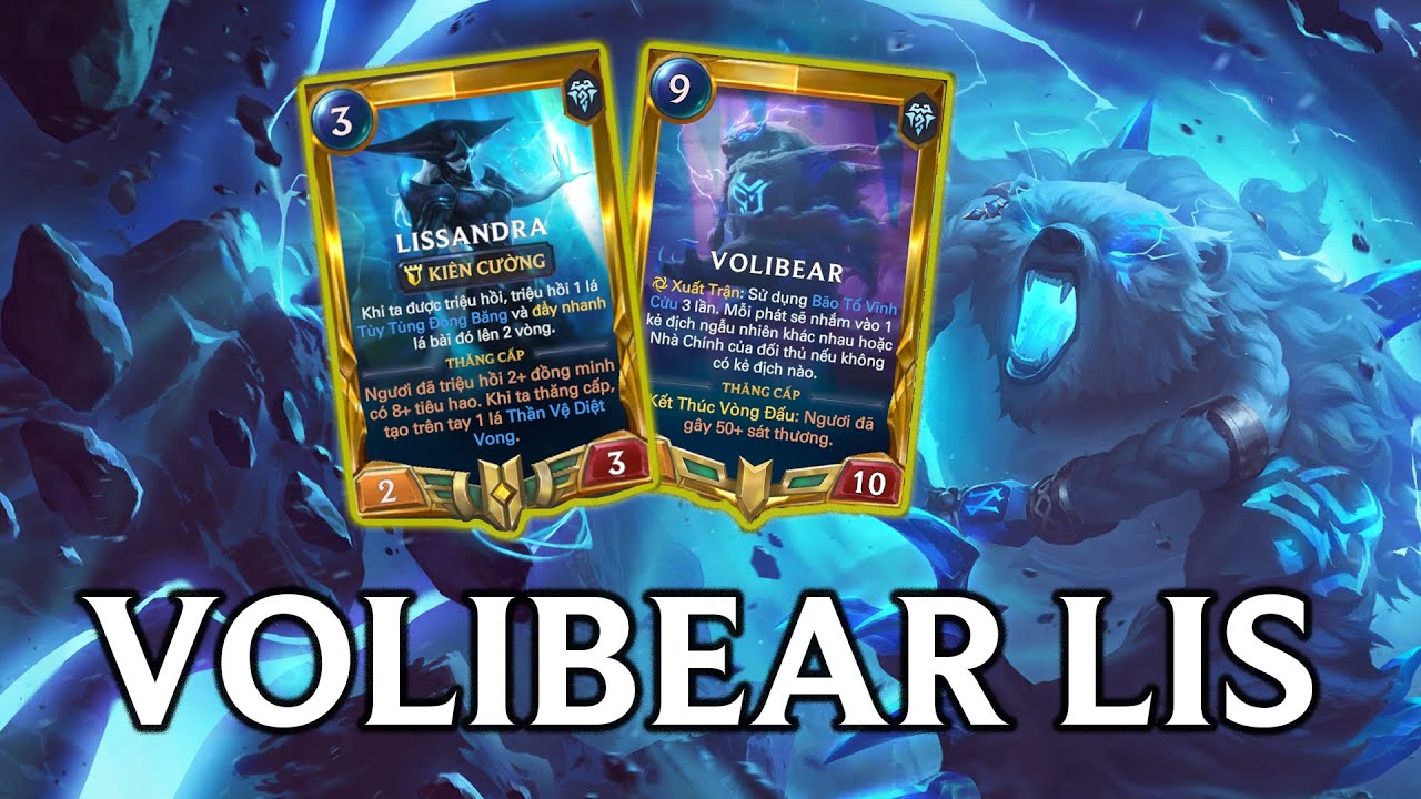 VOLIBEAR LISSANDRA , KHỔNG LỒ BĂNG GIÁ KẾT HỢP . CHƯỞNG CỰC MẠNH MẠNH , MÀ QUÂN KO CÓ DỄ COOK :))