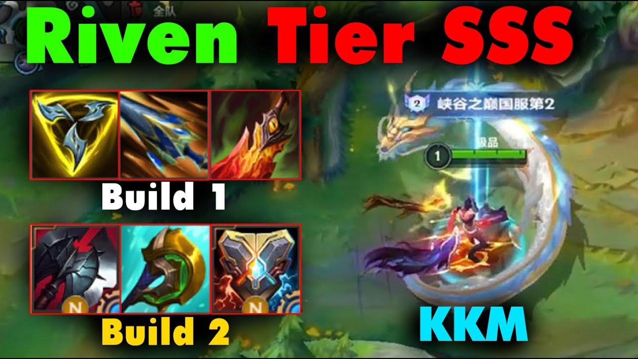 Riven Wild Rift | Ban Pick rate and Win Rate always on top for many season at High rank China server