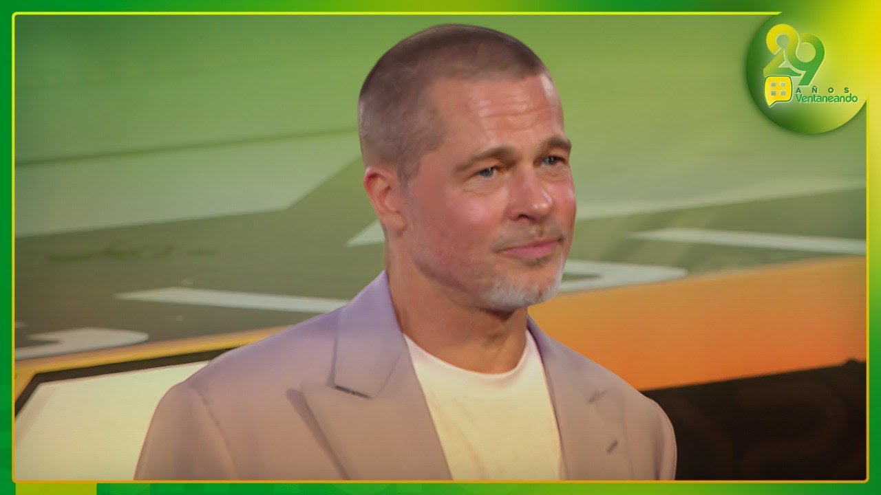 Brad Pitt visitó México para promocionar su nueva película🎬🔥 | Ventaneando
