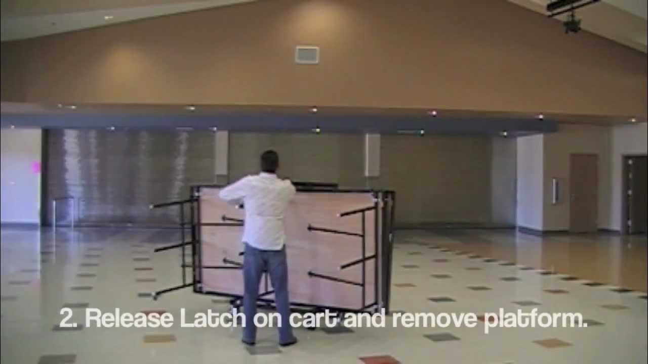 Portable Stage Setup & Handling