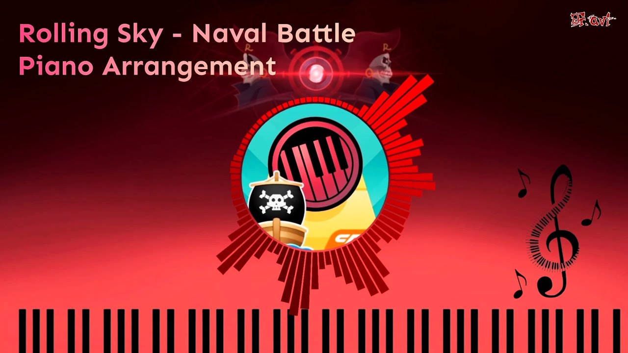 Rolling Sky - Naval Battle (Piano Version)