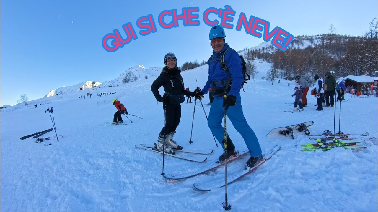DAVIDONE IN ACTION:COM MAIL IN UN POSTO DOVE DI NEVE E' PIENO. PIAN DE BONET-USSEGLIO-VAL DI LANZO