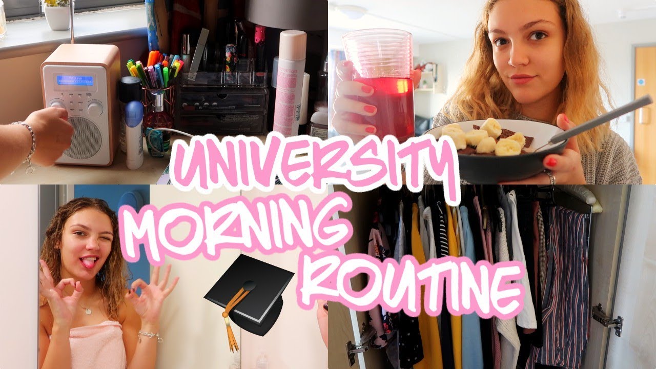 FIRST YEAR UNIVERSITY MORNING ROUTINE!