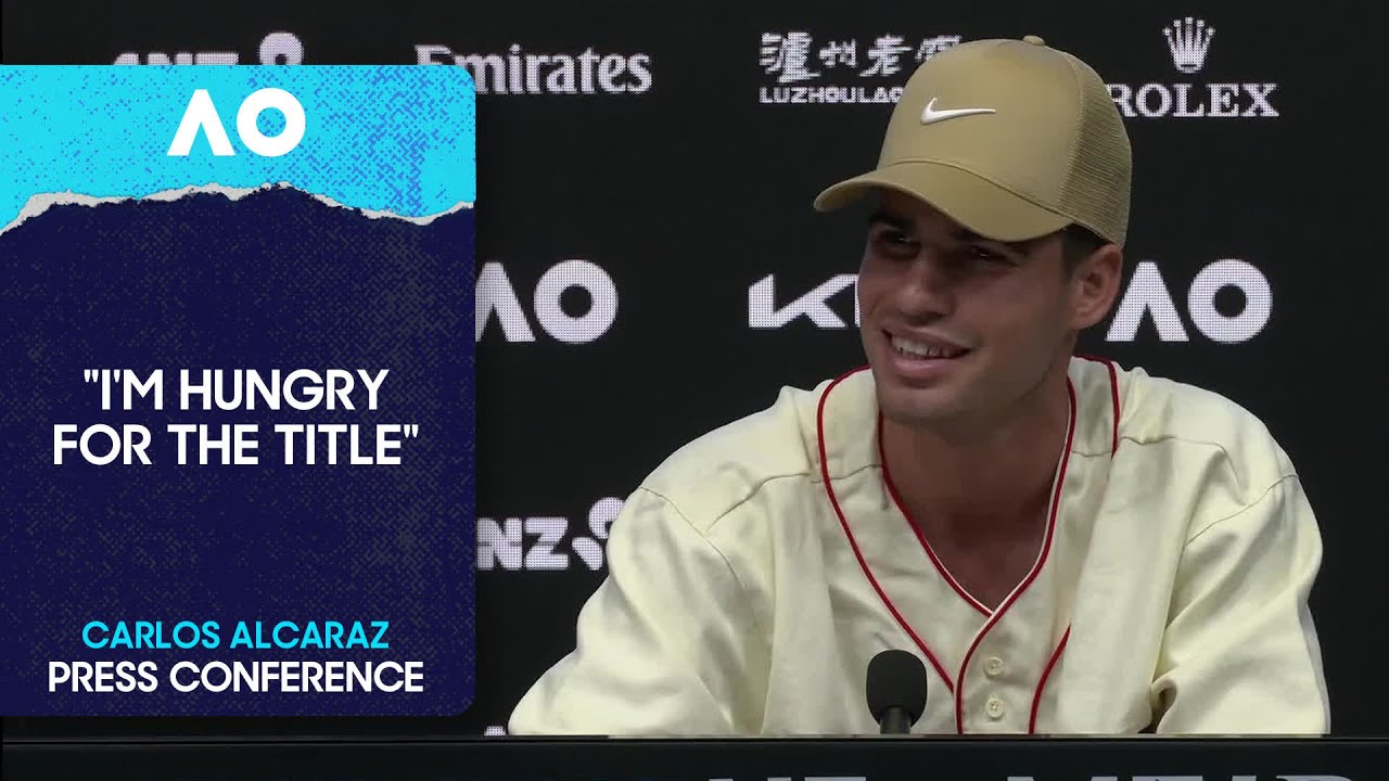 Carlos Alcaraz Press Conference | Australian Open 2026 Pre-Event
