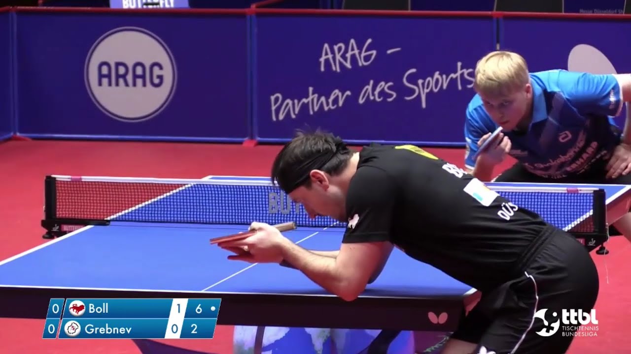 Timo Boll vs Maksim Grebnev | German League 2022
