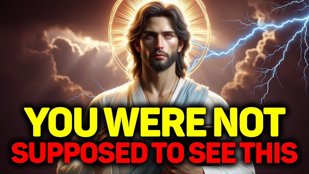 GOD SAYS: You Were Not Supposed to See This Today | God's Promises For You
