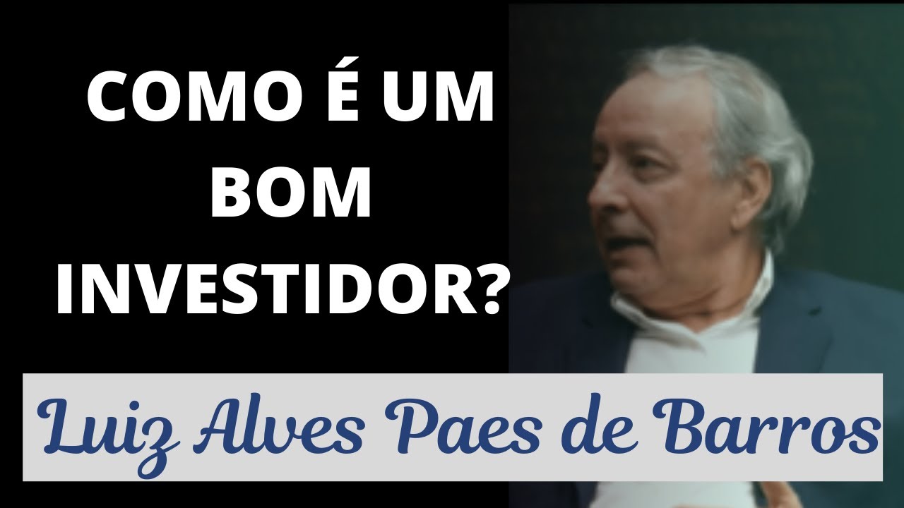 LUIZ ALVES PAES DE BARROS (LAPB), HENRIQUE BREDDA (ALASKA BLACK): COMO IDENTIFICAR um BOM INVESTIDOR