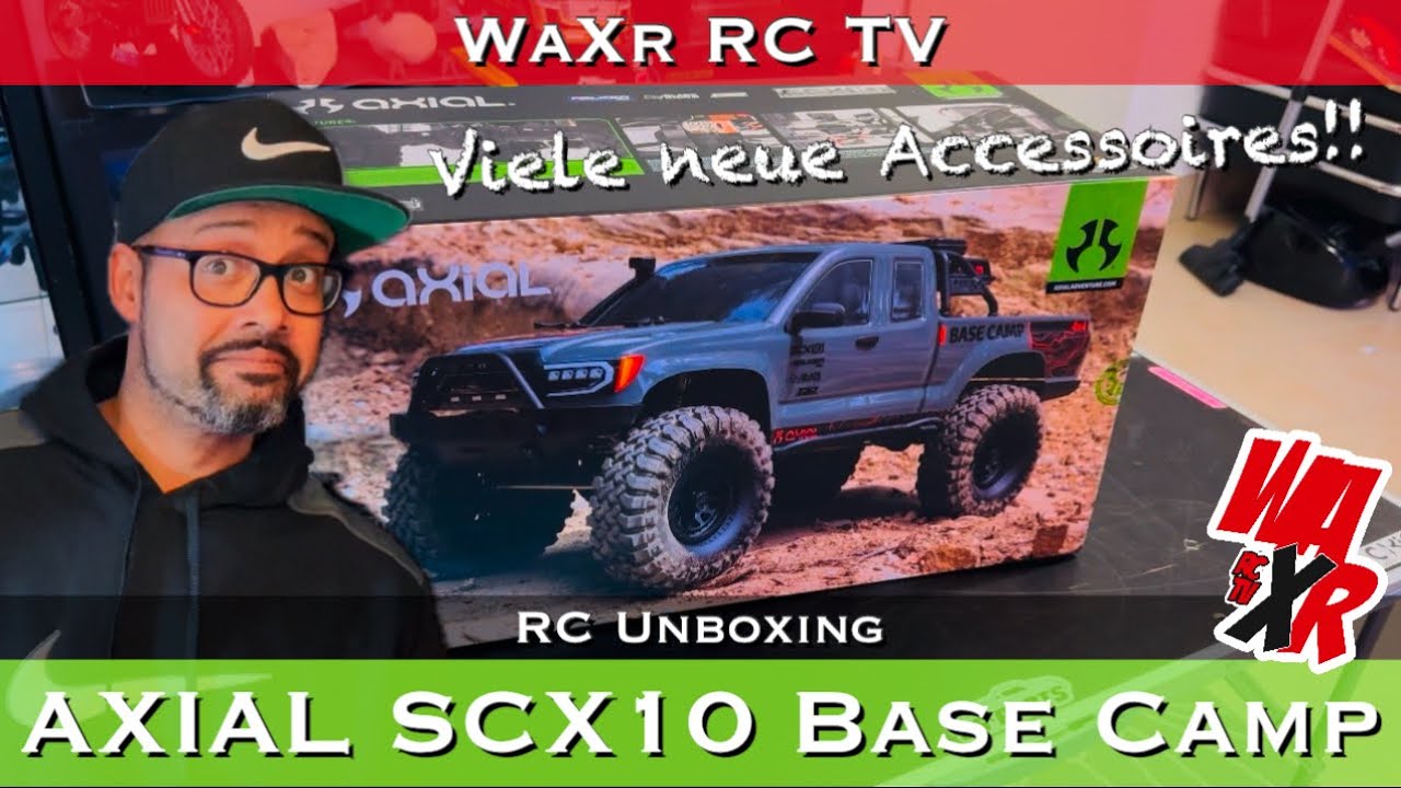 AXIAL Base Camp 1/10 SCX 10 - NEUJAHR’S RC UNBOXING 2025 & Vergleich mit dem AXIAL CJ7 SCX10 III