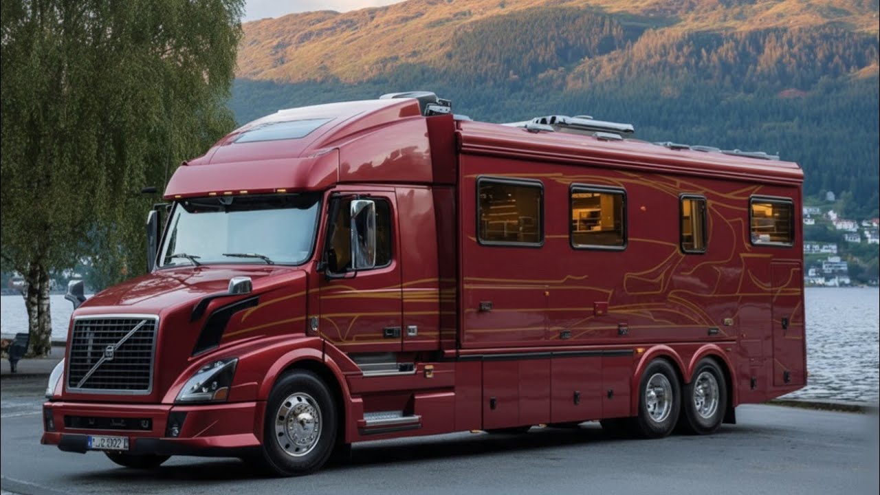 Автодом Volvo 2026 года &mdash; будущее роскошных путешествий на колесах!