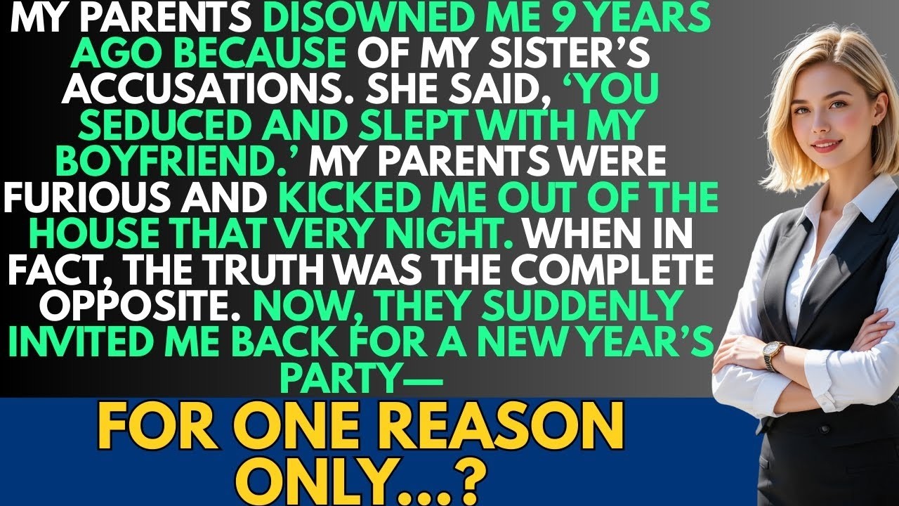 My parents disowned me 9 years ago for my sister’s accusations  Now they invite me back—one reason