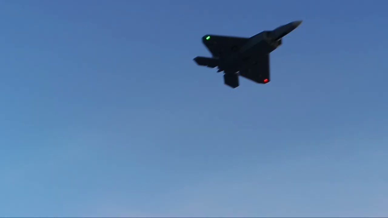 Flyfans F22 sunset session full version