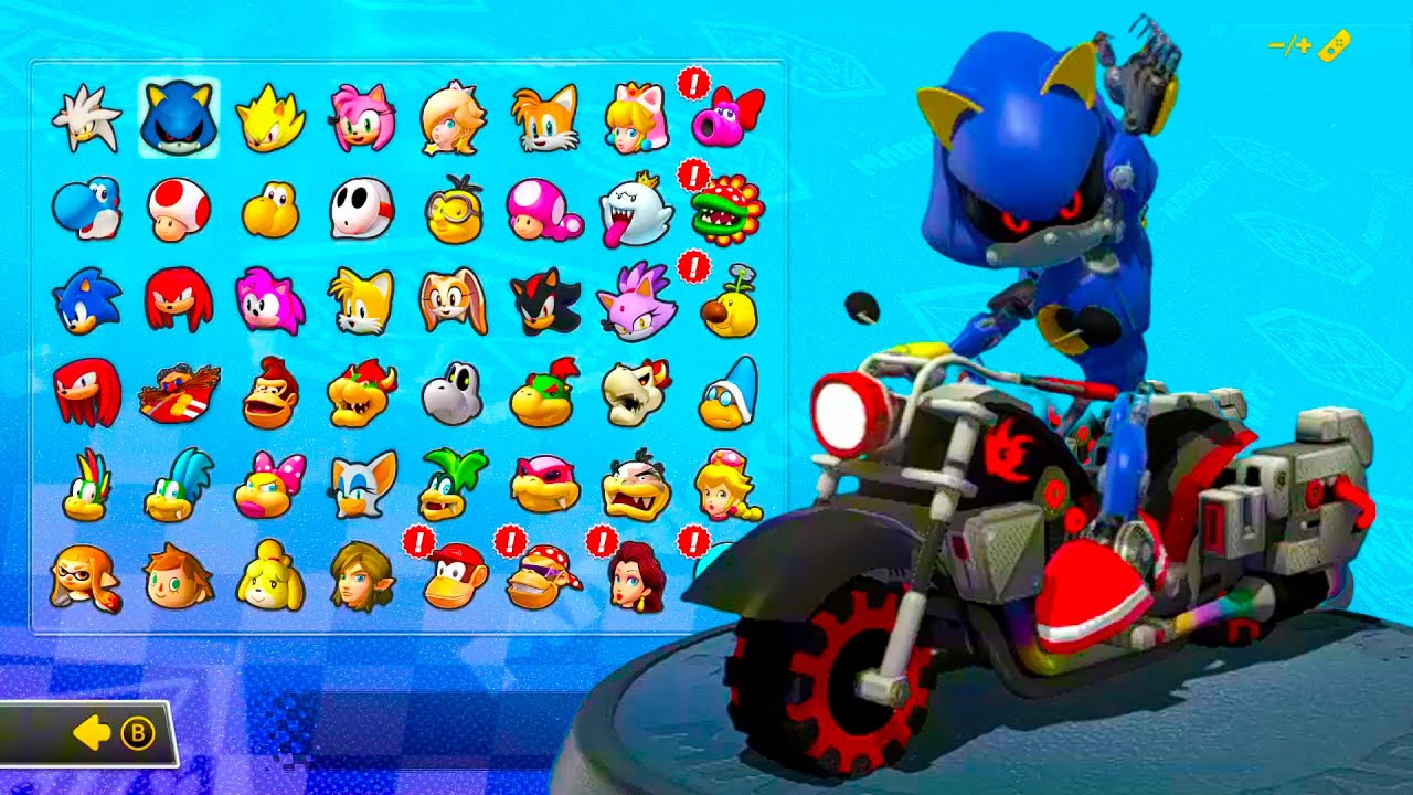 Mario Kart 8 Deluxe MEGA Pack Sonic!