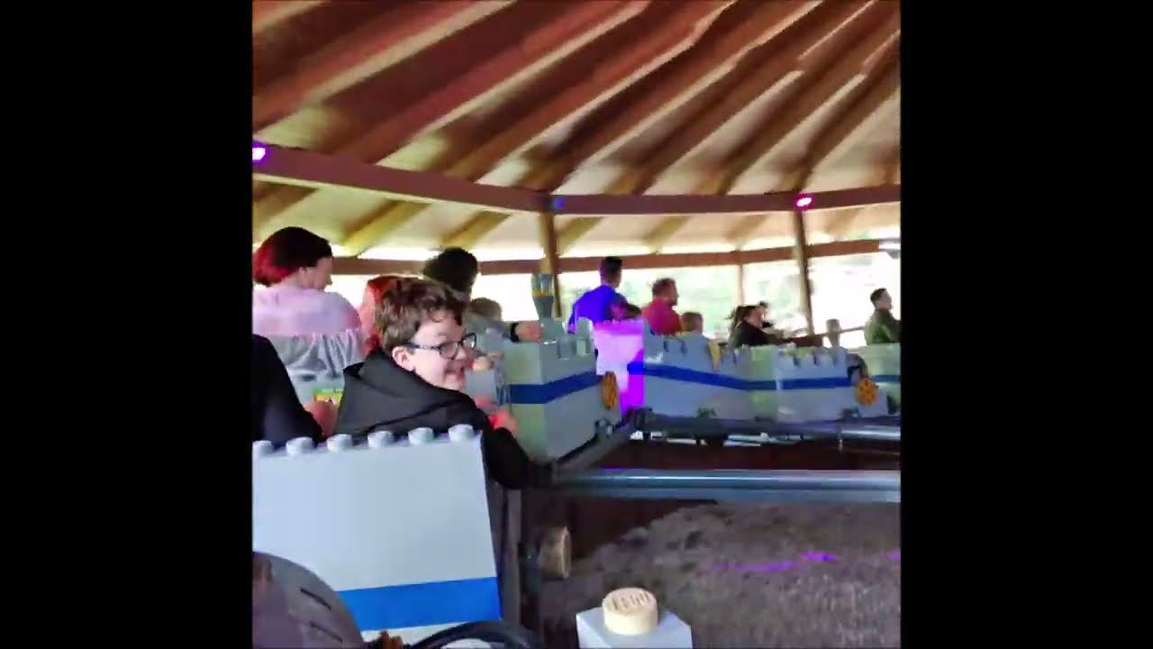 Legoland Windsor Merlin's Challenge On Ride POV October 2022 kittikoko