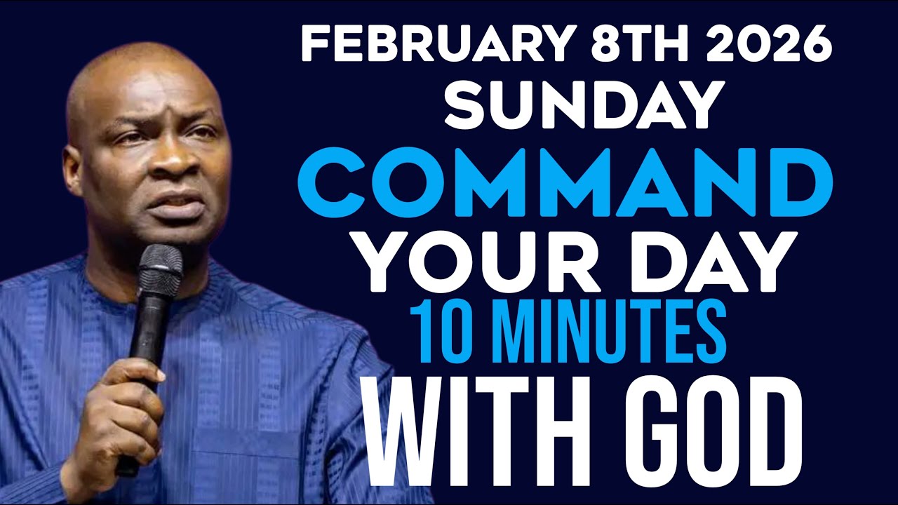 [Sunday 8th February, 2026] Early Morning Prayer Before You Start Your Day |Apostle Joshua Selman