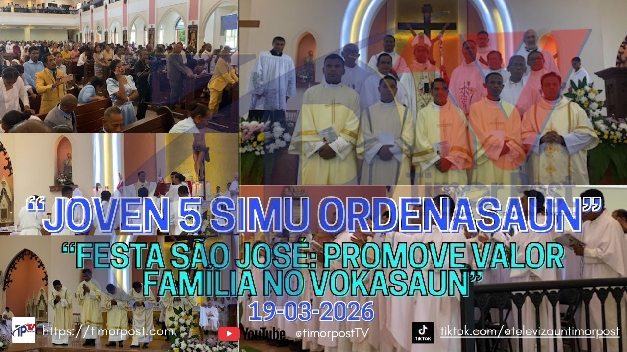 IGREJA FESTAZA LORON SAUN JOSE NO ORDENASAUN FRATER NA’IN 5