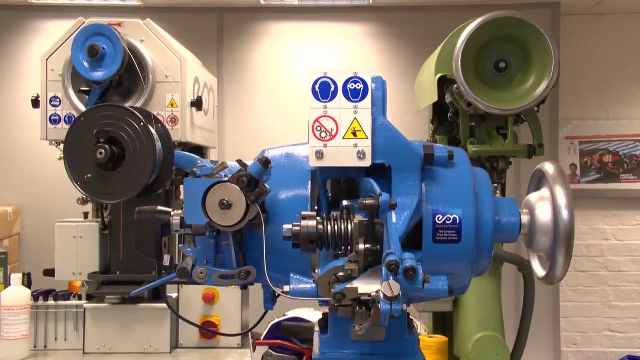 ESM Shoe Machinery, Kettering England. Our Works
