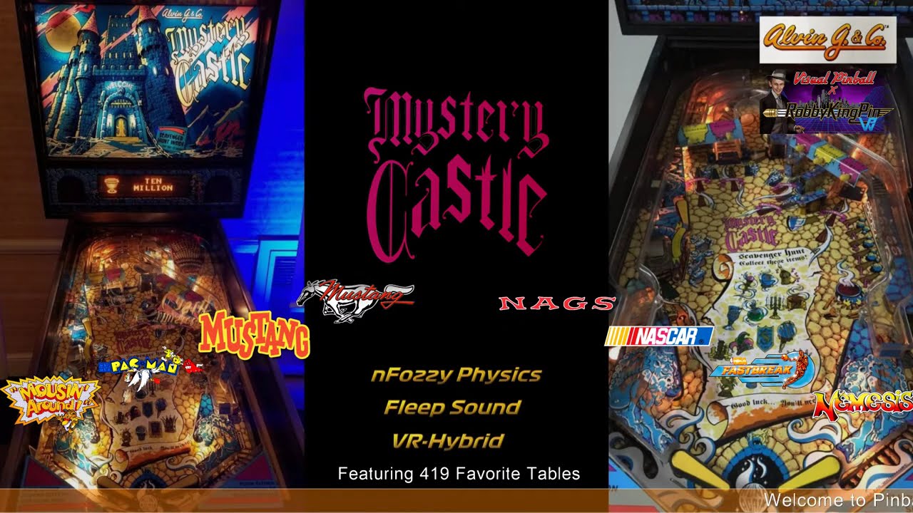 Visual Pinball X - Mystery Castle Alvin G 1993 Release