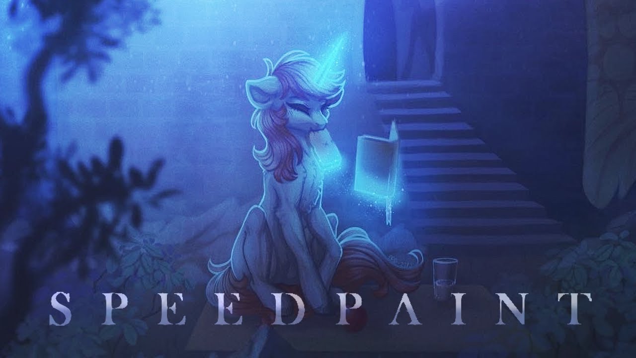 Лунный обед (заказ) — MLP Speedpaint